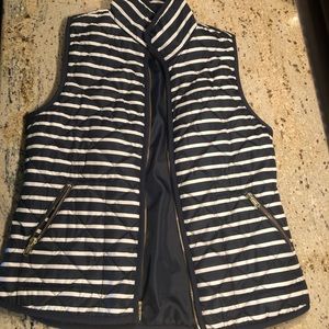 old navy stripped vest